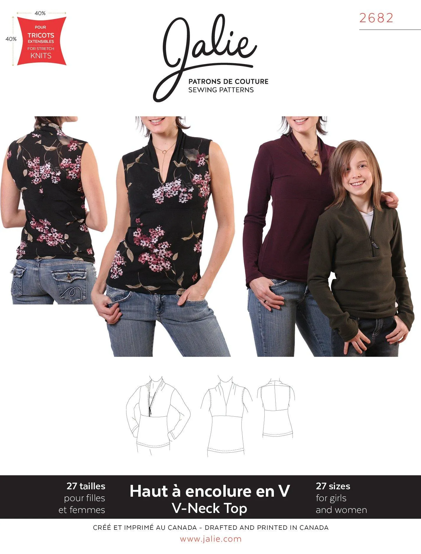 2682 // V-Neck Top