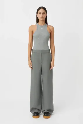 Camilla and Marc Patterson Pant - Steel