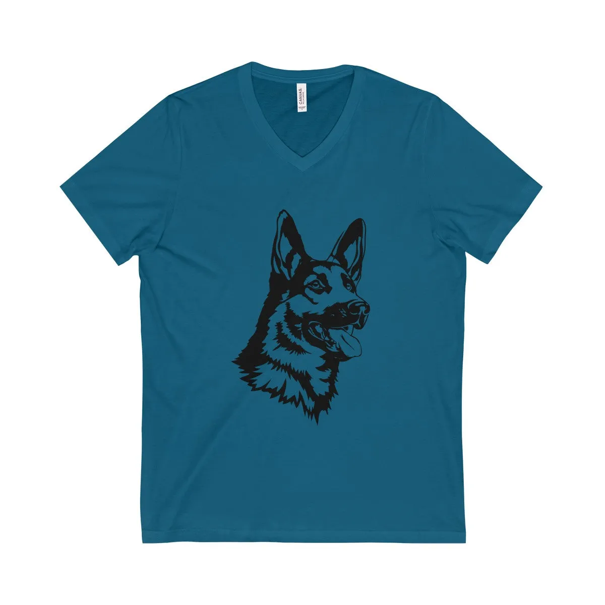 German Shepherd V-Neck Tee