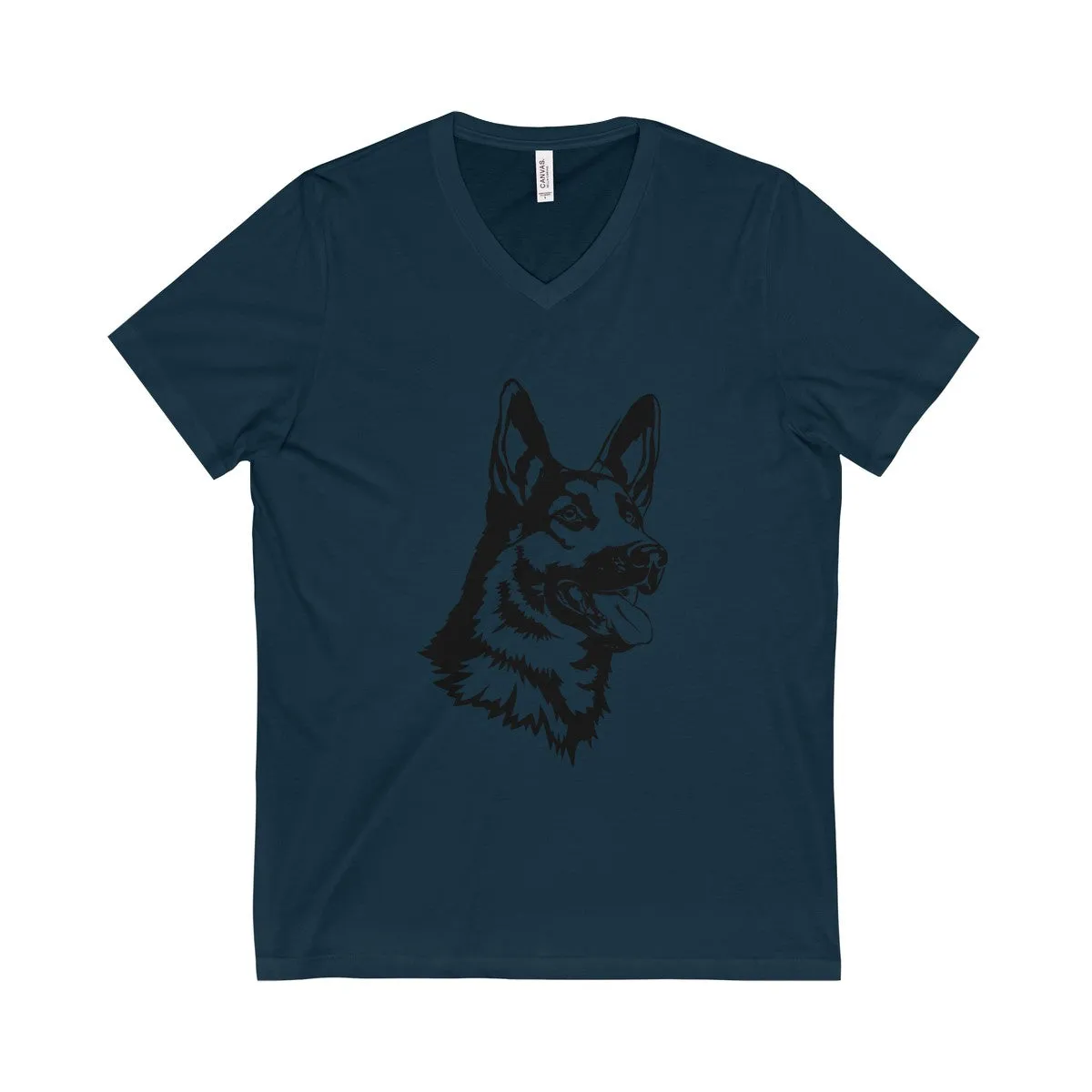 German Shepherd V-Neck Tee