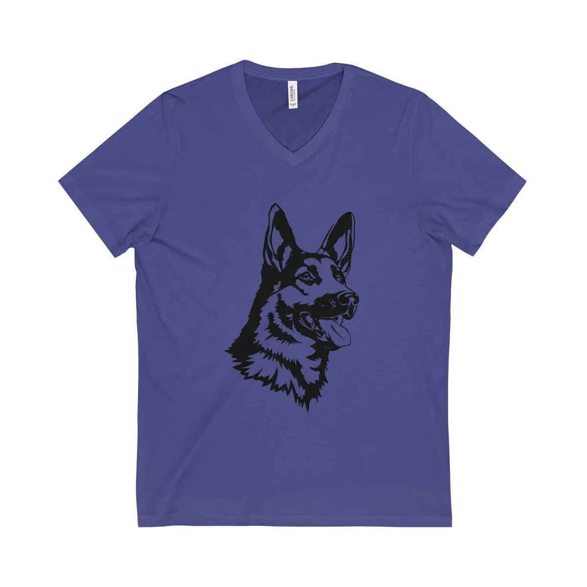 German Shepherd V-Neck Tee