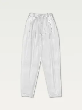 Jersey Slacks in Optical White