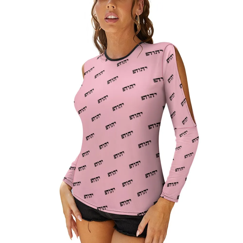 King YAHWEH Fresh Women's Off Shoulder T-Shirt