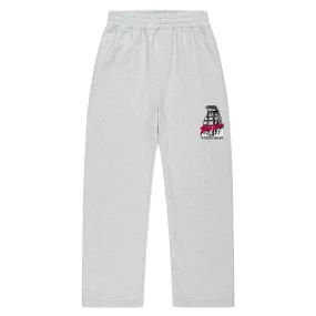 Oversized Sweatpants Jogginghose Chiller Granate