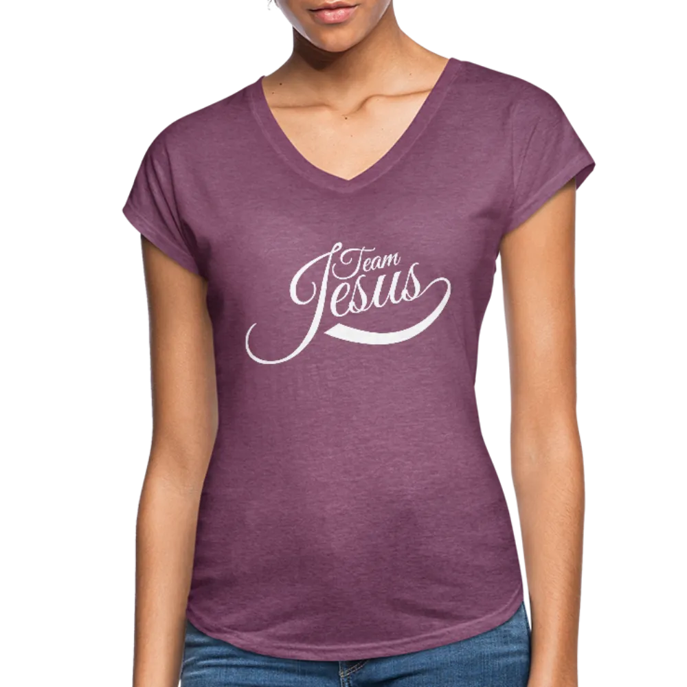 Team Jesus V-Neck T-Shirt
