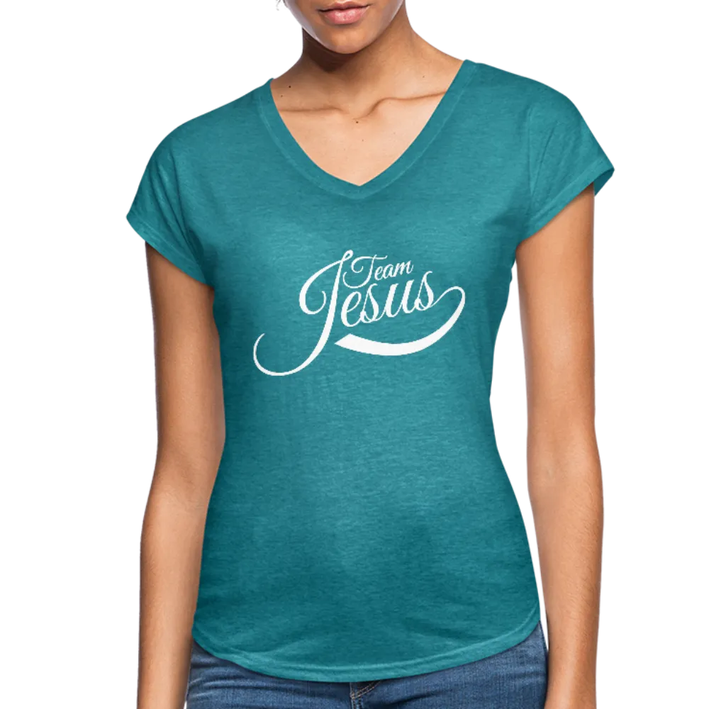 Team Jesus V-Neck T-Shirt