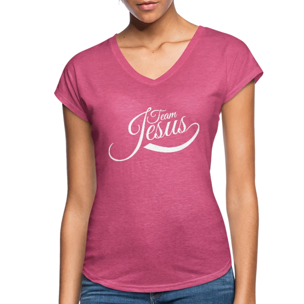 Team Jesus V-Neck T-Shirt