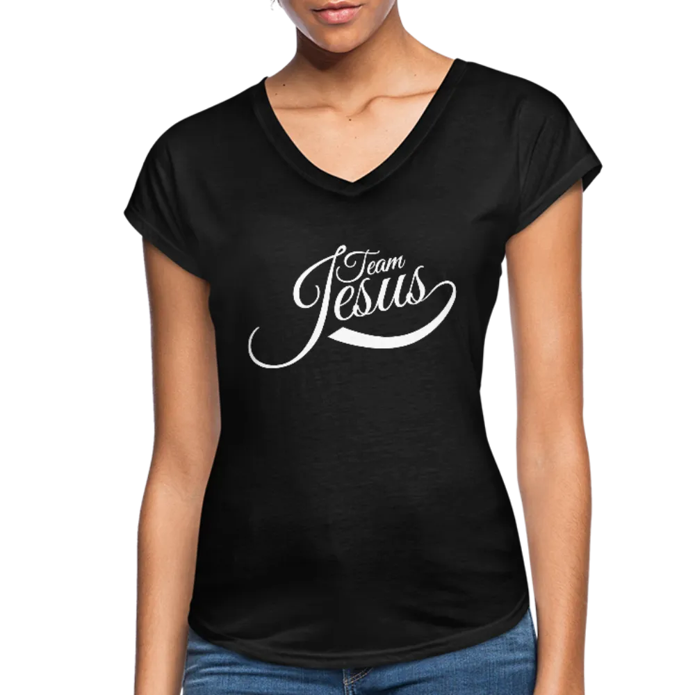 Team Jesus V-Neck T-Shirt