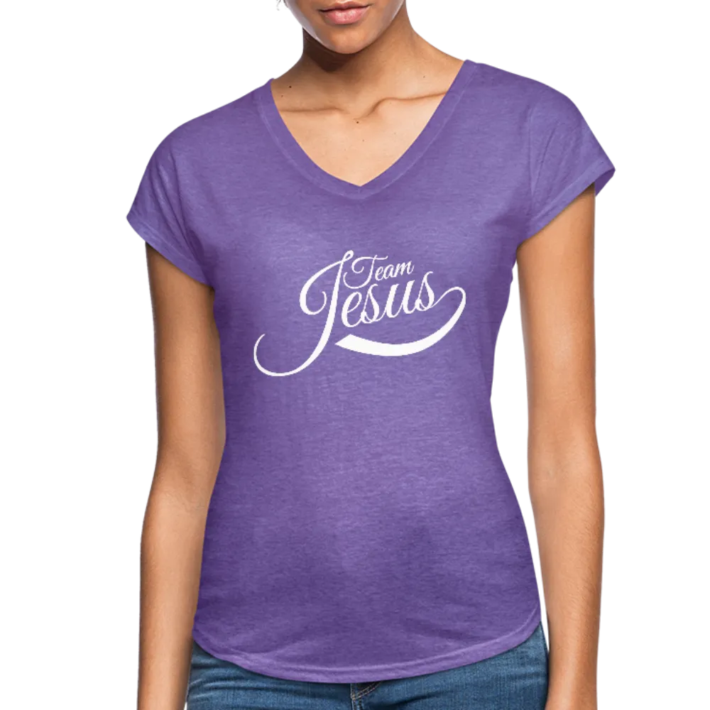 Team Jesus V-Neck T-Shirt