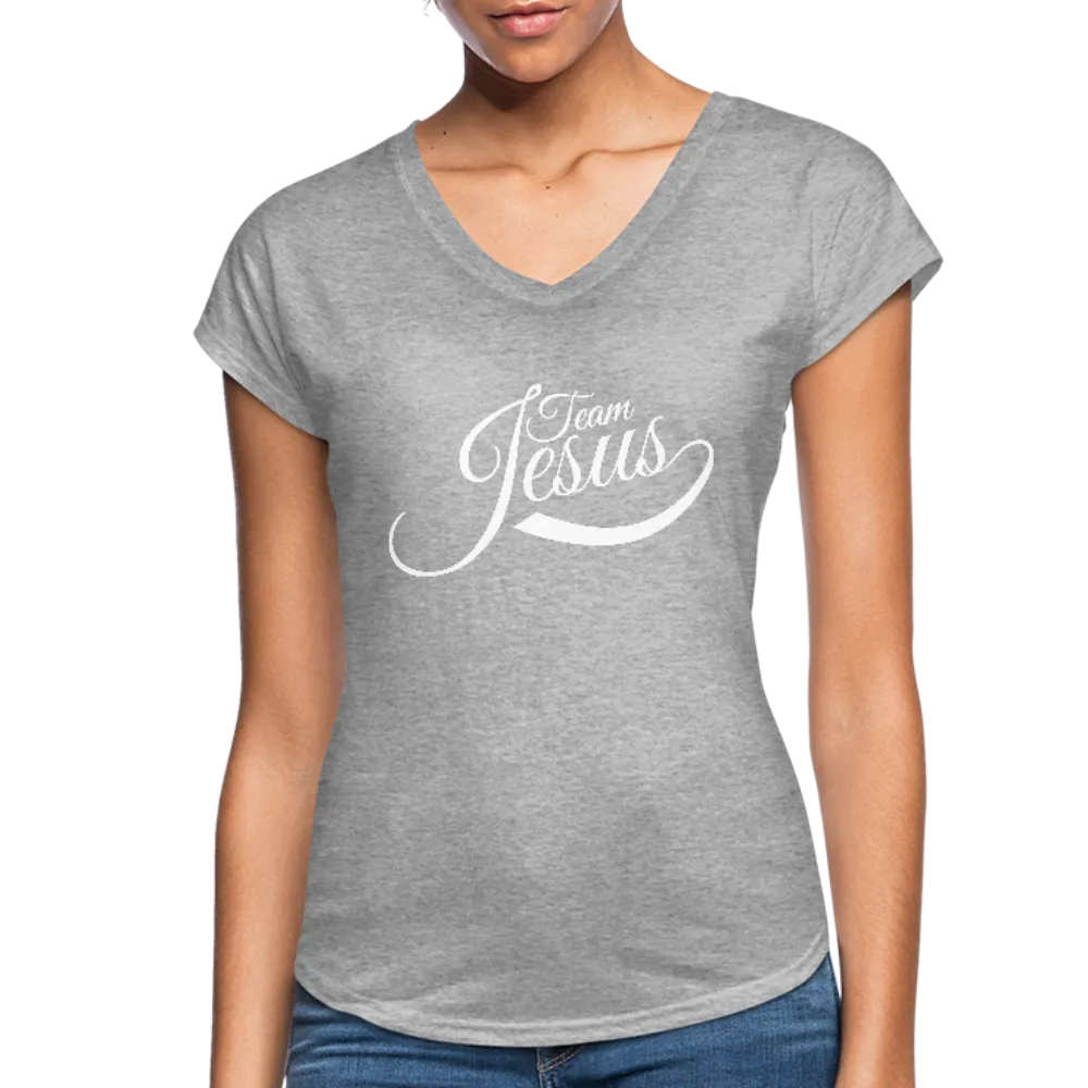 Team Jesus V-Neck T-Shirt