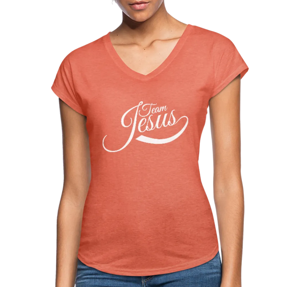 Team Jesus V-Neck T-Shirt