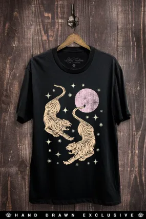 Tiger & Moon BF Tee