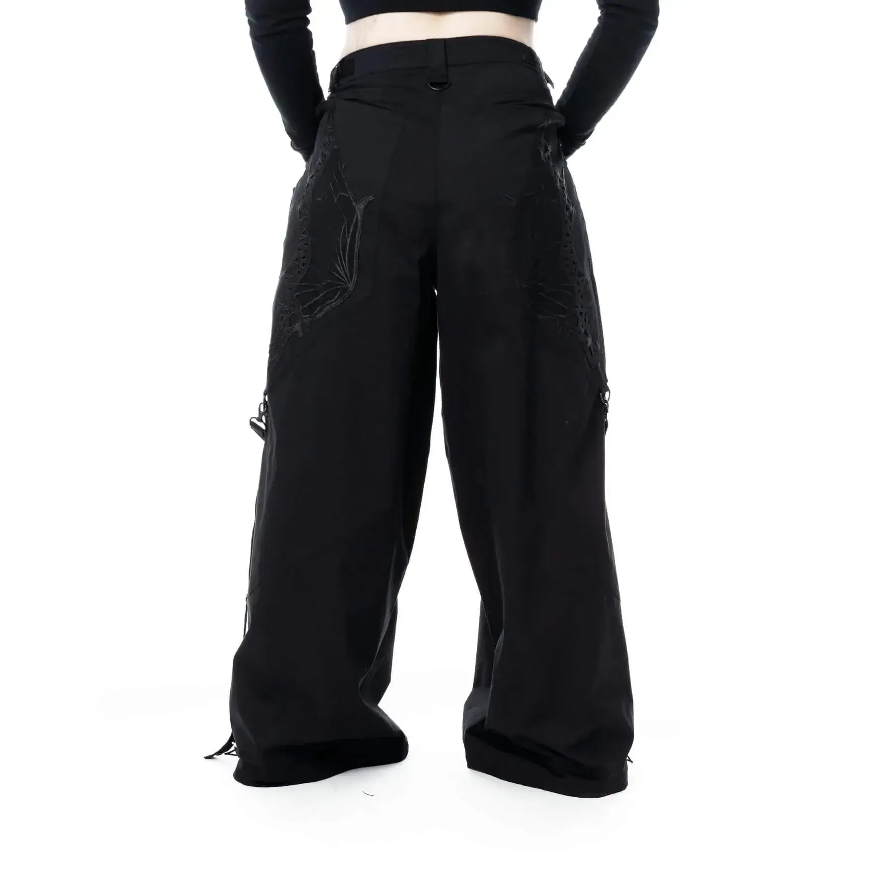 Vixxsin Mariposa Pants Ladies in Black